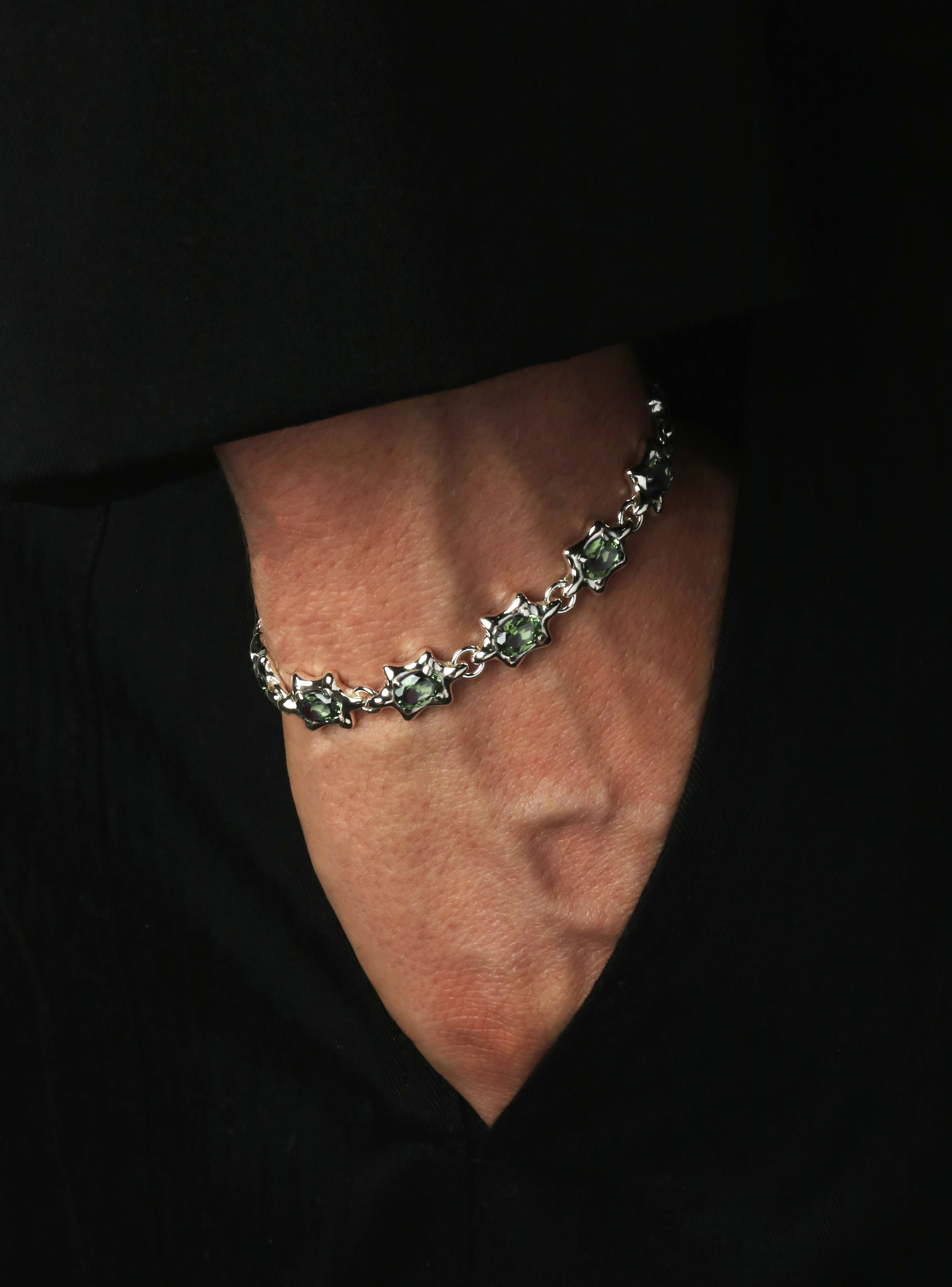 6 Point Gem Bracelet - Image 6